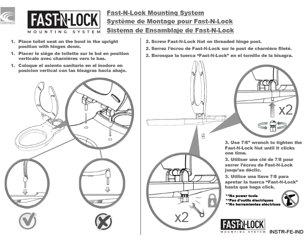 FAST-N-LOCK Mounting System